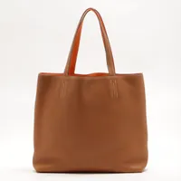エルメス ドゥブルセンス45 トリヨンクレマンス オレンジ×ゴールド