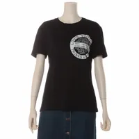 ヴィトン コットン Tシャツ 19SS M ブラック ＡＢランク