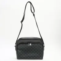 ルイヴィトン LOUIS VUITTON デイトンPM N41408 ダミエグラフィット カバン 斜め掛け メッセンジャーバッグ ショルダーバッグ ダミエグラフィットキャンバス ブラック LOUIS VUITTON（ルイ・ヴィトン） ルイ ヴィトン ダミエグラフィット