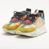 ヴェルサーチ ファブリック スニーカー 43 マルチカラー