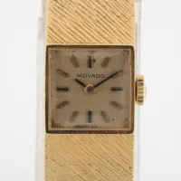 モバード 18K 手巻き シャンパン文字盤