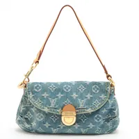 LOUIS VUITTON モノグラムデニム ミニプリーティ ハンドバッグ➕紙袋 楽天市場】LOUIS VUITTON ルイ ヴィトン モノグラムデニム ミニ