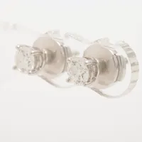 ティファニー スタッド ダイヤ ピアス Pt950 ダイヤ直径約4.00mm