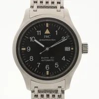 IWC マーク12 IW324102 SS AT 黒文字盤 ＡＢランク