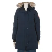 カナダグース SHELBURNE PARKA コットン×ポリエステル×ナイロン ダウンジャケット FUSION S/P ネイビー ＡＢランク