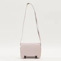エルメス ゲタ シェーブル モーヴペール シルバー金具 Ａランク