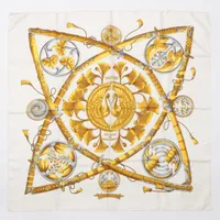 エルメス 小物 カレ90 DAIMYO PRINCES DU SOLEIL LEVANT 大名 日出る国