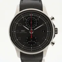 IWC ポルトギーゼ ヨットクラブ IW390503 SS×ラバー AT アイボリー文字盤 Ａランク