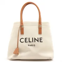 CELINE セリーヌ ホリゾンタルカバ キャンバス トートバッグ セリーヌ/トートバッグ/ホリゾンタル カバ /トリオンフキャンバス/黒