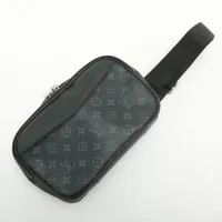 ルイヴィトン モノグラム エクリプス バムバッグ M42906 ルイ・ヴィトン LOUIS VUITTON バムバッグ M42906 ブラック