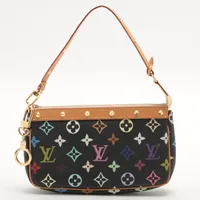 ♢廃番美品　値段交渉可能　ルイヴィトン  マルチカラーアクセソワールM92648 ヴィトン マルチカラー ポシェット アクセソワール M92648 ABランク