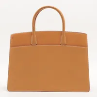 エルメス ホワイトバスGM ヴァッシュ ナチュラル シルバー金具