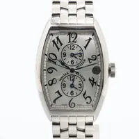 フランクミュラー マスターバンカー 5850MB SS AT シルバー文字盤