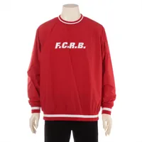 F.C.R.B ポリエステル スウェット 22AW M レッド Ａランク