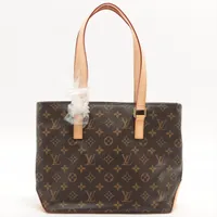 ルイヴィトン カバピアノ トートバッグ M51148 Bランク lv5537cs ルイヴィトンカバピアノ 14145 ブラウン レディース モノグラム