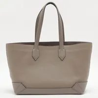 エルメス マキシボックス カバ36 エバーカラー×ヴォーエプソン トレンチ シルバー金具