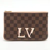 ヴィトン ダミエ ポシェット ドゥーブルジップ N60254