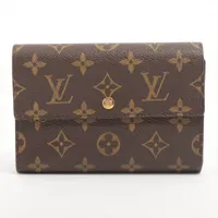 【LOUIS VUITTON】ルイ・ヴィトン ポルト トレゾール エテュイ パピエ M61202 モノグラムキャンバス 茶 SP1000 ユニセックス 三つ折り財布 楽天市場】【財布】LOUIS VUITTON ルイ ヴィトン モノグラム ポルト