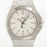 IWC インジュニア IW323904 SS AT アイスブルー文字盤 Ａランク