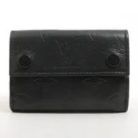 ルイ・ヴィトン モノグラムシャドウ ディスカバリーコンパクトウォレット M67631 コンパクトウォレット ブラック