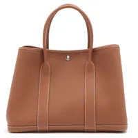 エルメス ガーデンパーティ38 MM ネゴンダ ゴールド シルバー金具