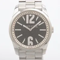 ブルガリ ソロテンポ ST42S SS QZ 黒文字盤 Bランクの買取実績価格