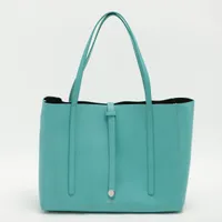 ティファニー レザー トートバッグ ティファニーブルー