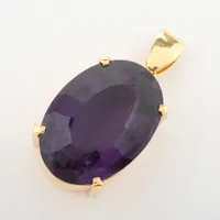 池田啓子 アメジスト ネックレストップ 750(YG)