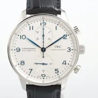 IWC ポルトギーゼ IW371446 SS AT アイスブルー文字盤 ＡＢランク