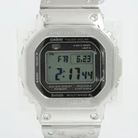 カシオ Gショック GMW-B5000D-1JF SS ソーラー イエロー文字盤 Ａランク