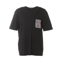 ヴィトン コットン×シルク Tシャツ 15SS XXL ブラック ＡＢランク