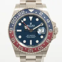 ロレックス GMTマスター Ⅱ 126719BLRO WG AT 青文字盤