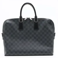 ルイヴィトン モノグラム マカサー ポルトドキュマン ジュール ハンドバッグ LOUIS VUITTON ルイヴィトン ポルトドキュマンジュール モノグラムマカ