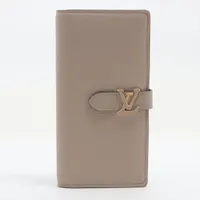 ヴィトン トリヨン LV ヴェルティカル ウォレット カプシーヌ M81367 長財布 ガレ Ａランク