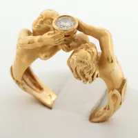 カレライカレラ ダイヤ リング 750(YG)