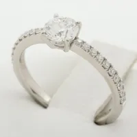 ギメル ダイヤ リング Pt950 D