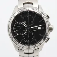 タグホイヤー リンク CAT2010 SS AT 黒文字盤