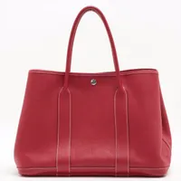 エルメス ガーデンパーティ38 MM ネゴンダ ルージュヴィフ シルバー金具