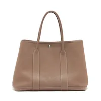 エルメス ガーデンパーティ38 MM ネゴンダ エトゥープ シルバー金具