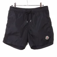 モンクレール BOXER MARE ポリエステル×ナイロン スイムパンツ 20年 S ネイビー