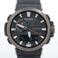 【美品】 カシオ プロトレック PRW‐2500 電波ソーラー 極美品 CASIO PROTREK PRW-2500 電波ソーラー ブラック - メルカリ