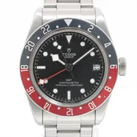 チュードル ヘリテージ ブラックベイ GMT 79830RB SS AT 黒文字盤 ＡＢランク