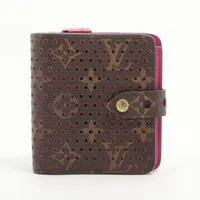 タイムセール　コンパクトジップ　ペルフォ　フューシャ　ルイヴィトン LOUIS VUITTON（ルイ・ヴィトン） 【ヴィンテージ・中古】ルイ
