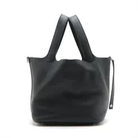 エルメス ピコタンロック22 MM トリヨンクレマンス ブラック シルバー金具