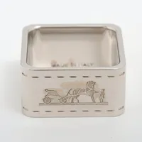 エルメス ボルデュック GP スカーフリング シルバー