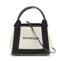 ⭐️良品⭐️ バレンシアガ ネイビーカバスXS キャンバス ハンドバッグ BALENCIAGA バレンシアガ バッグ ネイビーカバス XSサイズ NAVY