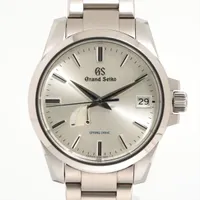 グランドセイコー スプリングドライブ パワーリザーブ SBGA279 TI AT シルバー文字盤