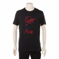 モンクレールジーニアス 1952 コットン Tシャツ 18年 M ブラック ＡＢランク