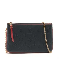 ヴィトン モノグラム アンプラント ポシェット ドゥーブルジップ M63916