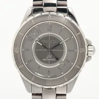 シャネル J12 H2978 SS×CE AT グレー文字盤